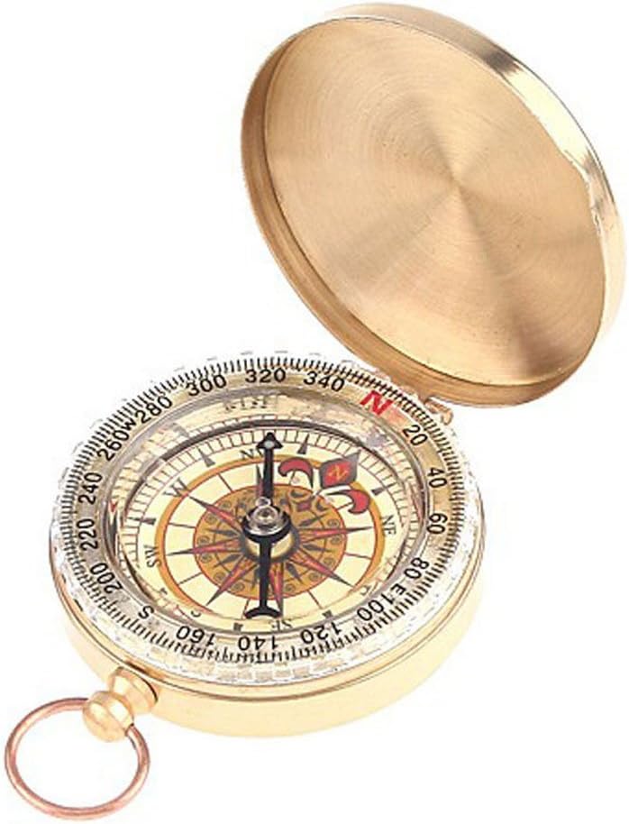 BlueSnail Classic Pocket Compass: Navigate with Ease!
