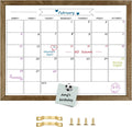 Dry Erase Monthly Calendar Whiteboard 17.7 x 23.6 in - Wall Planner