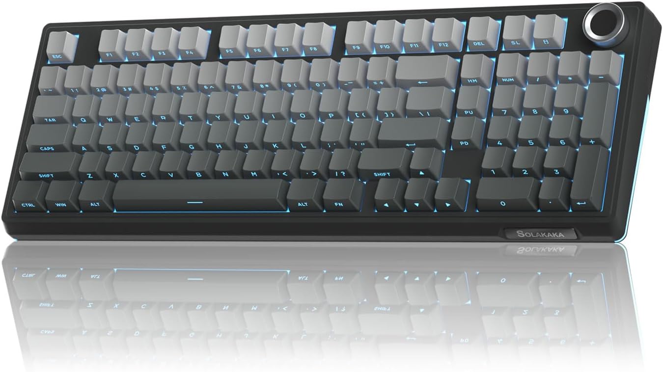 SOLAKAKA KI99 Pro Wireless Mechanical Keyboard with RGB Lighting