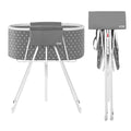 Portable Dog Bathtub Foldable Elevated Pet Shower Station - Space
