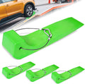 Tire Skates 4 Pack - Heavy Duty Interlocking Trailer Skids - Safety