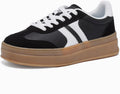 Women's Gum Sole Fashion Sneakers Thick Platform Sole - Casual Lift