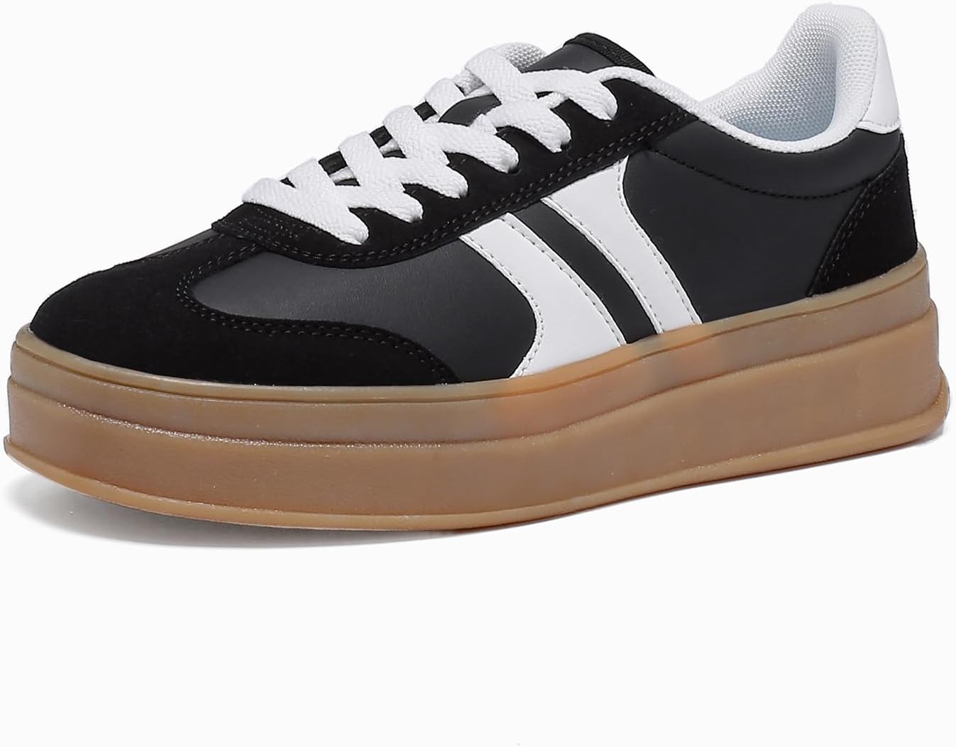 Women's Gum Sole Fashion Sneakers for Comfort and Style