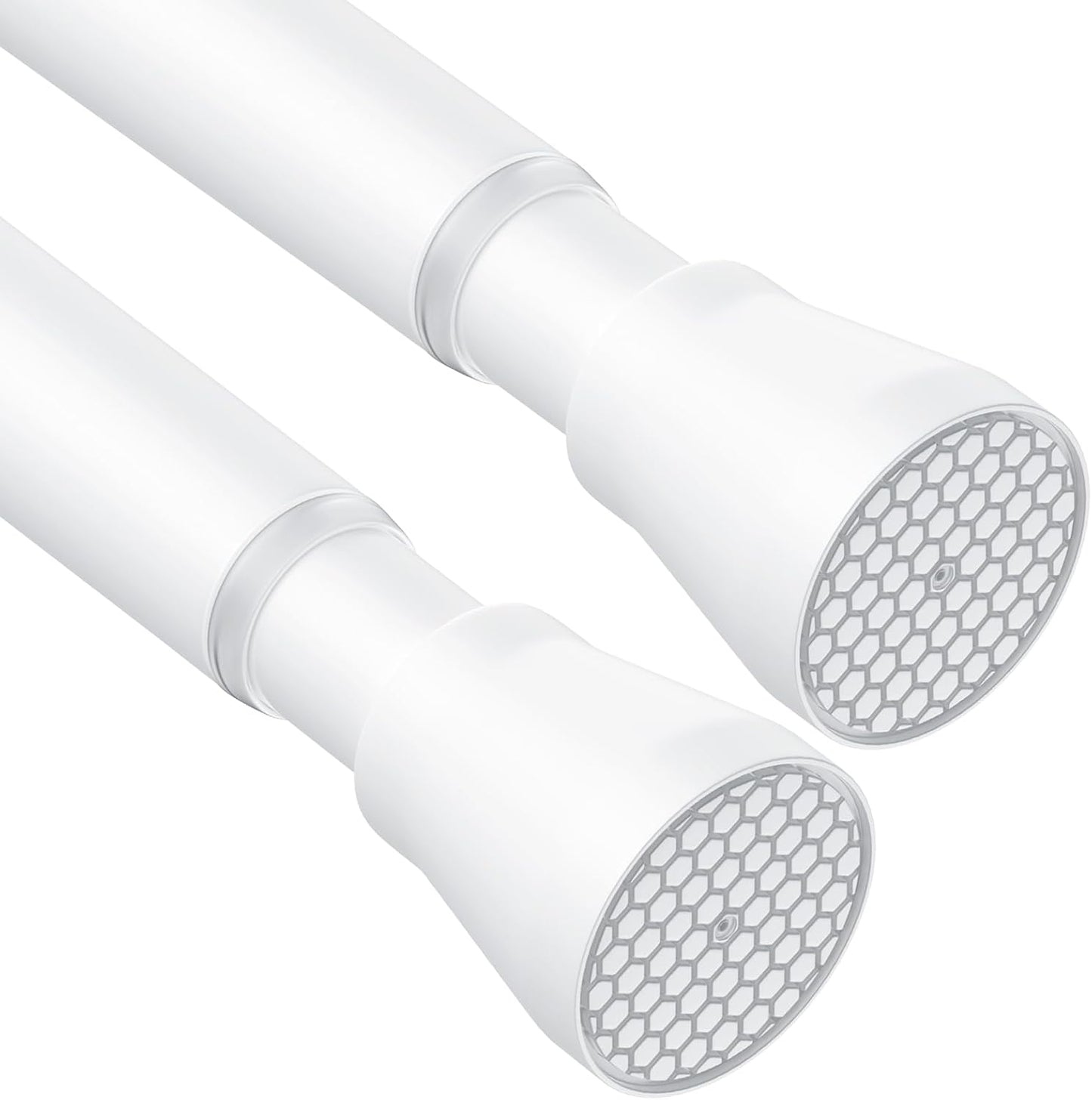 Adjustable Shower Curtain Rod 30-64 Inch Non-Slip Design