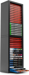 TNP Universal Video Game Storage Tower for PS5, PS4, Switch - 36 Case