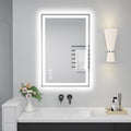 36in x 24in LED Bathroom Mirror with Lights - Dimmable Backlit Vanity