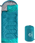 oaskys Camping Sleeping Bag - 3 Season Warm & Cool Weather