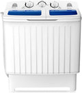 COSTWAY Portable Twin Tub Washer, 20 lbs Capacity, Durable Design