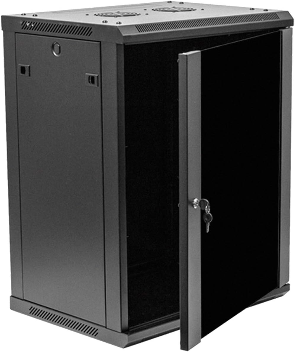 Navepoint 15U Deluxe IT Wallmount Cabinet for Network Rack