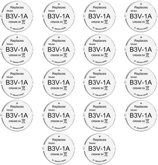 Abeden B3V 1A Lithium Replacement Batteries for Pet Collars