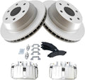 TRQ Brake Pad and Rotor Kit for Cadillac and Chevrolet Models