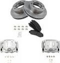 TRQ Front Brake Pad & Rotor Kit Compatible with 2005-2012 F-250 F-350