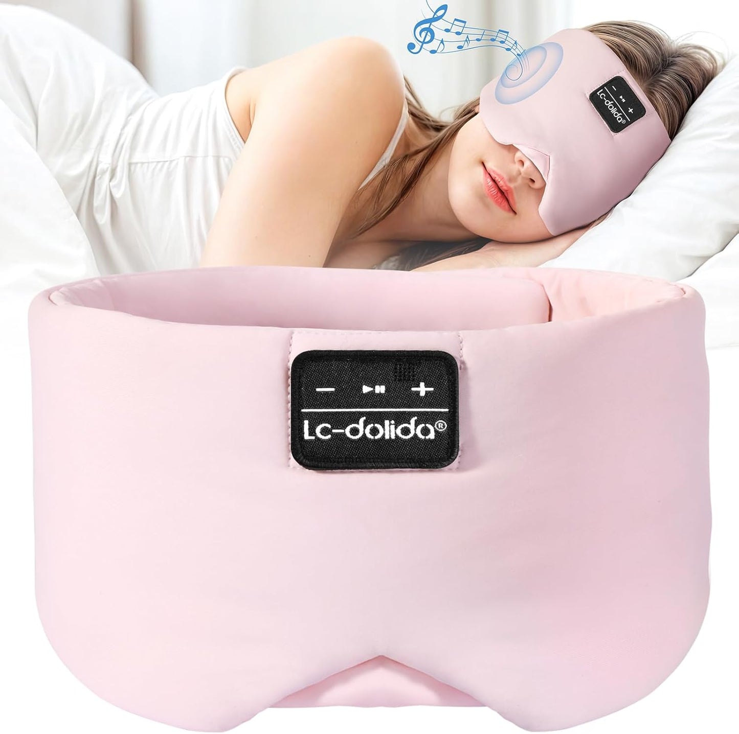 Bluetooth Sleep Mask with Headphones for Ultimate Comfort
