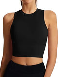 Sports Bras with Removable Padded Medium Support Yoga Tank Tops