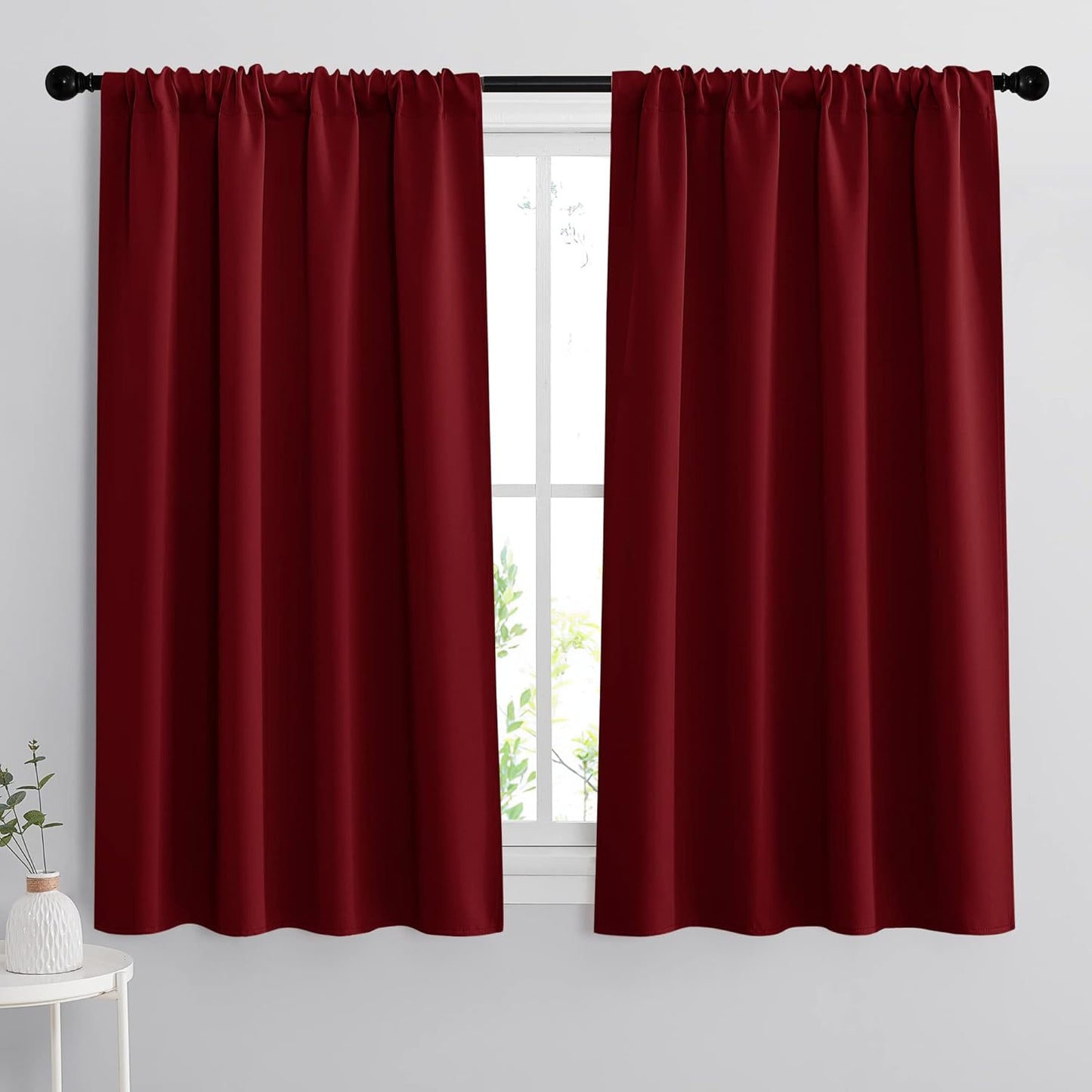 RYB HOME Blackout Curtains for Energy Saving and Privacy