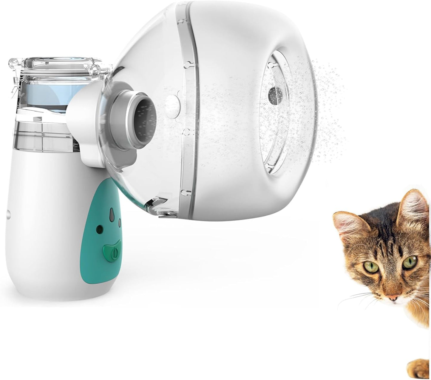 Pet Low Noise Nebulizer for Cats and Small Dogs - Comforting Care