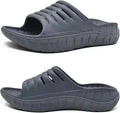 Recovery Sport Slides for Men Red - Thick Cushion Orthotic Sandals