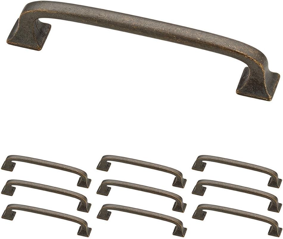 Franklin Brass Warm Chestnut Cabinet Handles for Easy Upgrades
