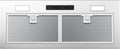 Zephyr AK8000C Twister 28 in Insert Range Hood - Quiet 400 CFM
