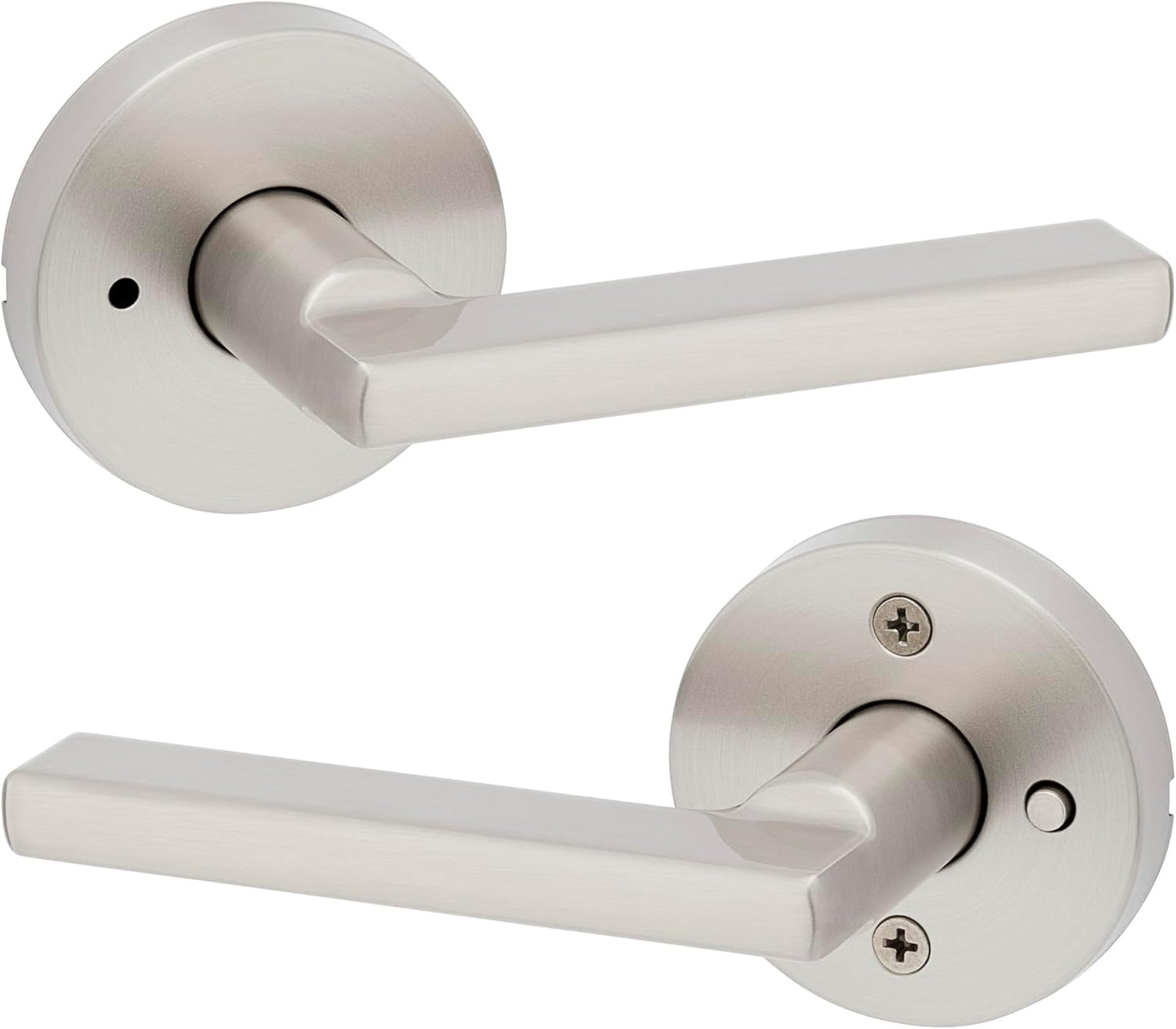 Kwikset Halifax Privacy Door Handle with Lock for Bedrooms