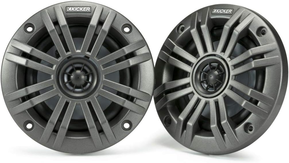 Powerful Sound: Kicker KM4 Marine Speakers