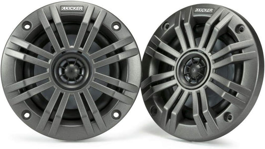 Powerful Sound: Kicker KM4 Marine Speakers