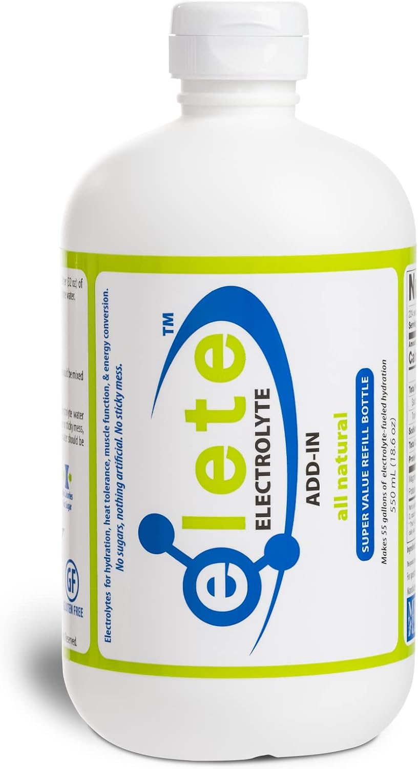 elete Electrolyte Add-in Hydration Drops for Optimal Performance