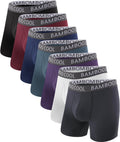Men's Bamboo Boxer Briefs Multipack - Ultra ComfortSoft, Moisture
