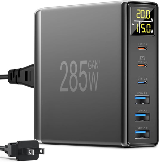 100W GaN Fast Charger for MacBook & More