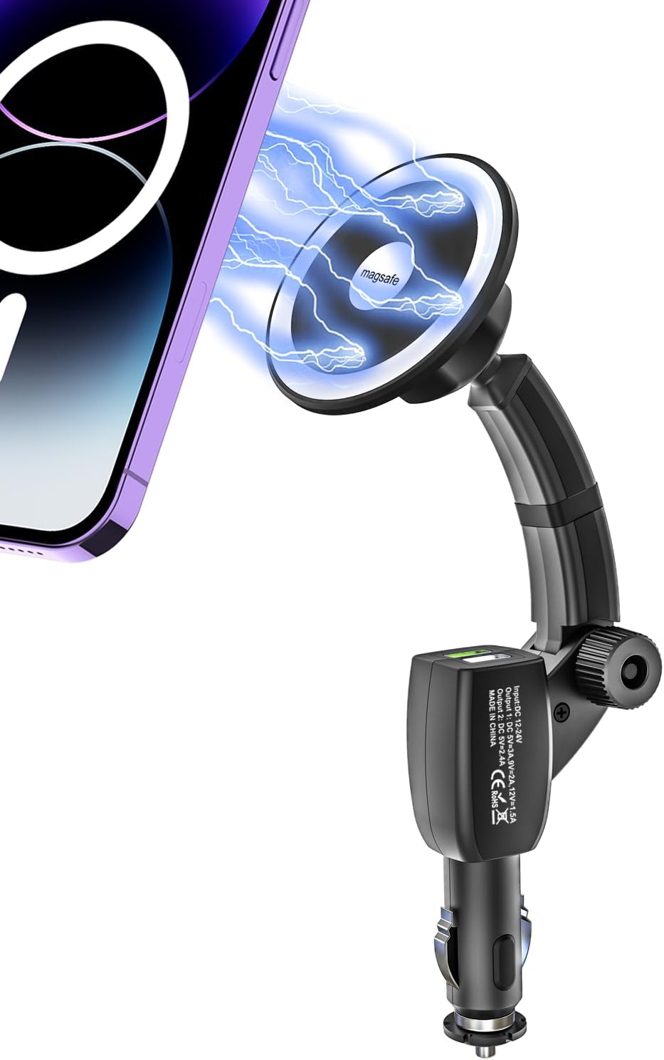 Fast Charge Car Mount for MagSafe 