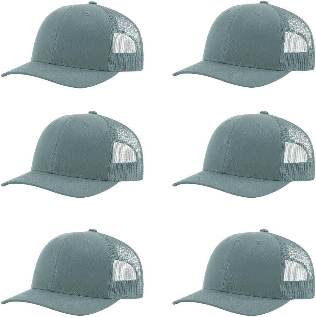 Richardson 112 Classic Six-Panel Adjustable Snapback Trucker Cap