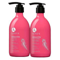 Keratin Shampoo and Conditioner Set for Color Treated Damaged Hair
