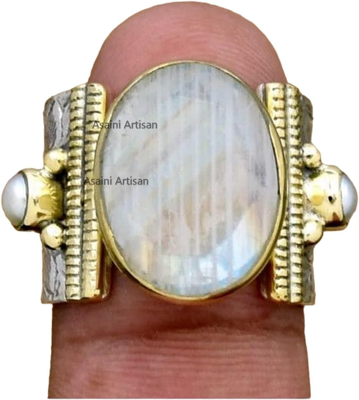 10x14 MM Oval Gemstone Solid 925 Sterling Silver Ring for Women