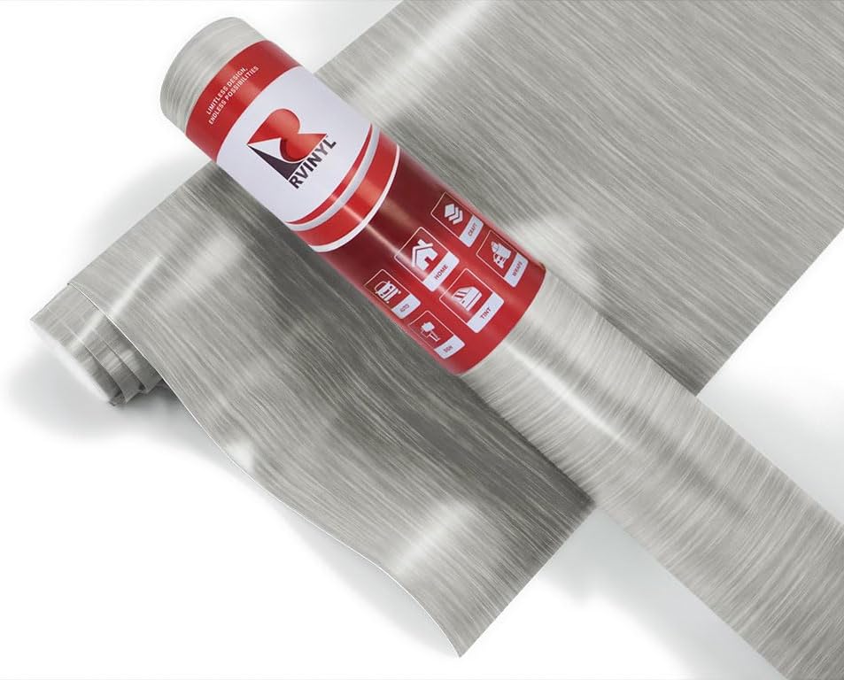 3M 2080 Brushed Aluminum Vinyl Wrap Film for Cars & Trucks