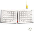 KBDcraft 07Israfel 50% Ergo-Split Low-Profile Keyboard - Compact