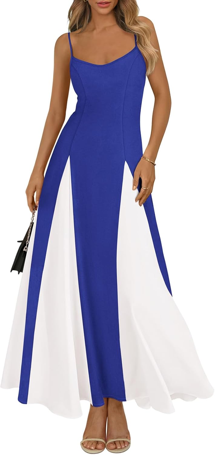 Spaghetti Strap Backless Summer Dresses for Women 2025 Trendy