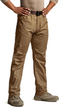 CQR Men's Flex Stretch Tactical Pants - Water Resistant (Style PD18)