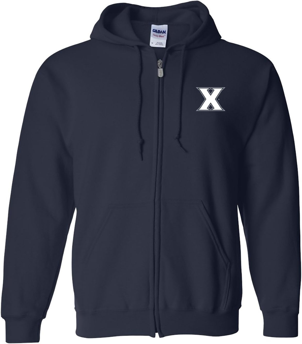 NCAA Primary Logo Full Zip Hoodie for College Fans and Students