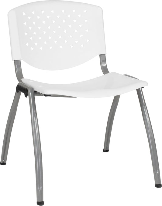 HERCULES Series Stack Chair with 880 lb Capacity and Gray Frame