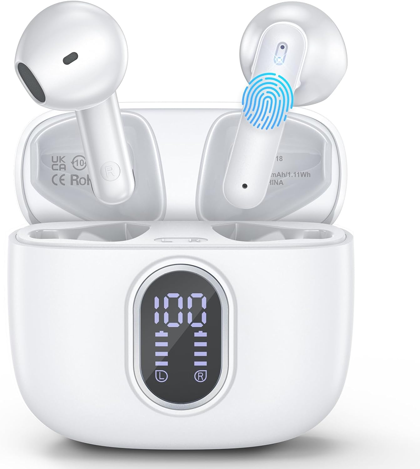 40H Playtime HiFi Wireless Earbuds - Waterproof & HiFi Sound