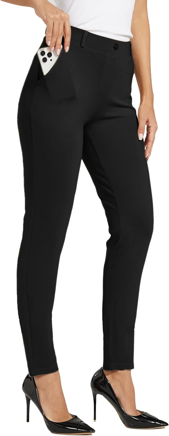 Willit Women's Yoga Dress Pants for Office and Casual Wear