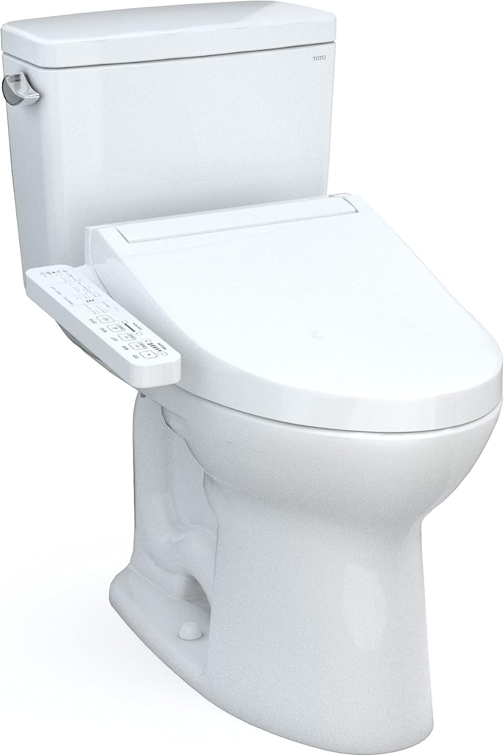 TOTO Drake WASHLET+ Two-Piece Elongated Toilet with Bidet Seat