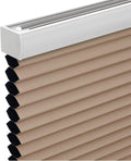 Cordless Cellular Shades Blackout Honeycomb 34in x 72in - Room