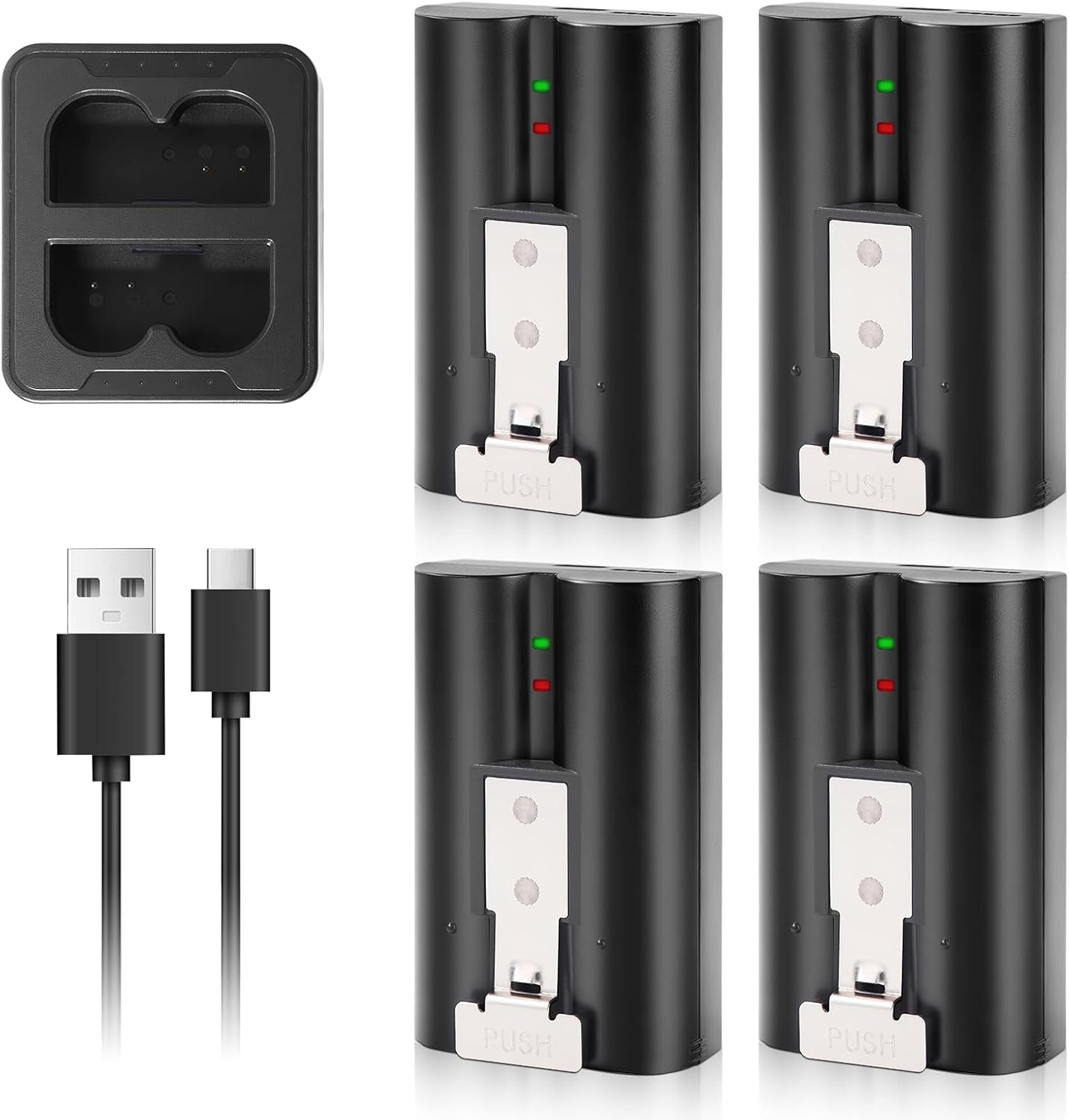 4-Pack Ring V4 Battery and Dual USB Charging Station Review