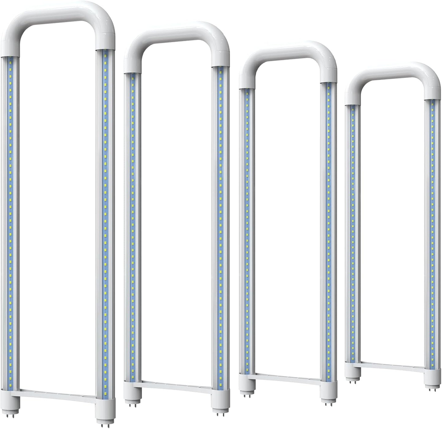 Romwish U Shaped LED Tube Lights - Energy Efficient 18W Replacement