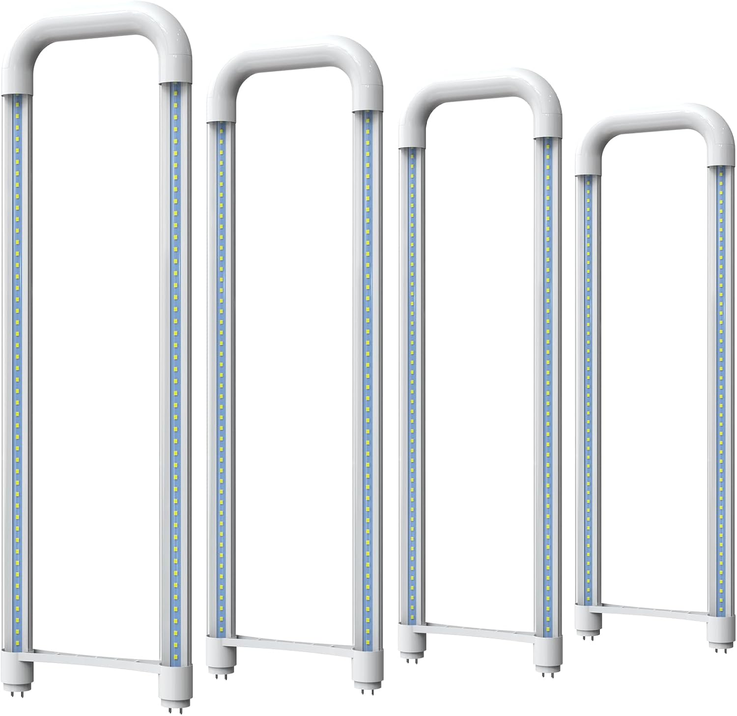 Romwish U Shaped LED Tube Lights - Energy Efficient 18W Replacement