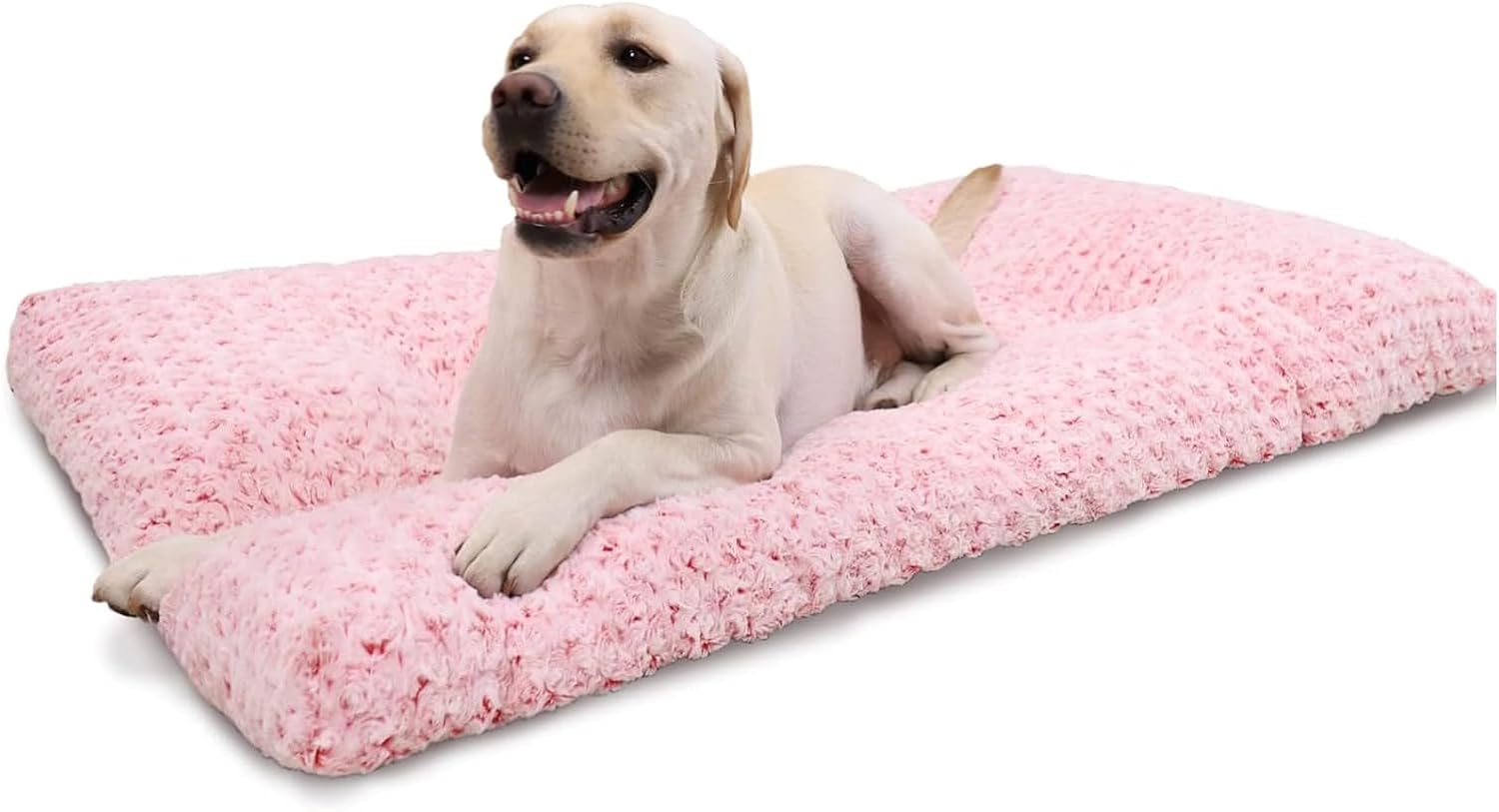 KSIIA Washable Dog Bed Deluxe Plush Anti-Slip Pet Sleeping Mat