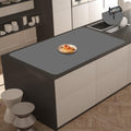 2MM Extra Thick Silicone Mat 35.4x23.6 in Dark Gray - Counter