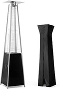 Patio Heater Pyramid Flame 42,000 BTU Outdoor Propane Heater - Warm