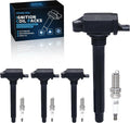Ignition Coil Pack and Iridium Spark Plugs Set for Jeep & Chrysler